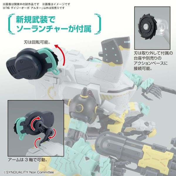 HG SYNDUALITY 奇異賢伴 戴吉歐格 Alter 組裝模型 