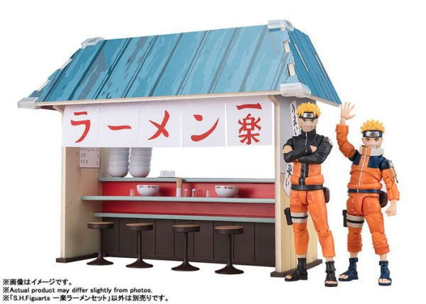 BANDAI S.H.Figuarts SHF 火影忍者 一樂拉麵套組 