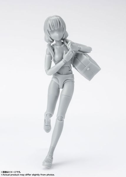 S.H.Figuarts SHF 素體醬 學校生活 Edition DX SET Gray Color Ver. 