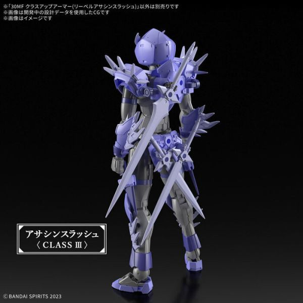 BANDAI 30MF 組裝奇幻輕作戰 升級鎧甲（里博快刀刺客） 組裝模型 