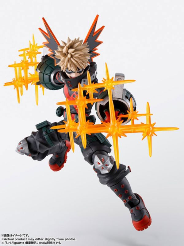 BANDAI S.H.Figuarts SHF 我的英雄學院 緑谷出久＆爆豪勝己 PLUS ULTRA 選用配件套組 