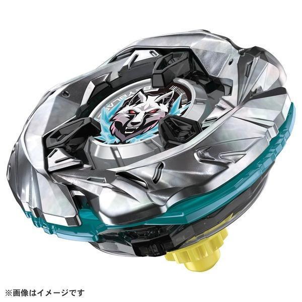 TAKARATOMY 戰鬥陀螺 X UX-08 霜輝銀狼 