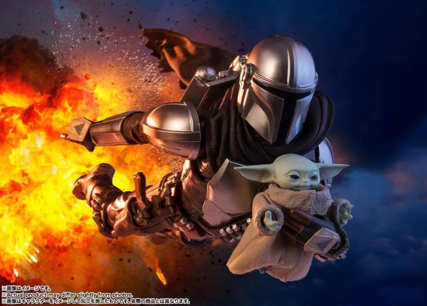 BANDAI S.H.F 星際大戰 曼達洛人&古古(星際大戰:曼達洛人與古古) 