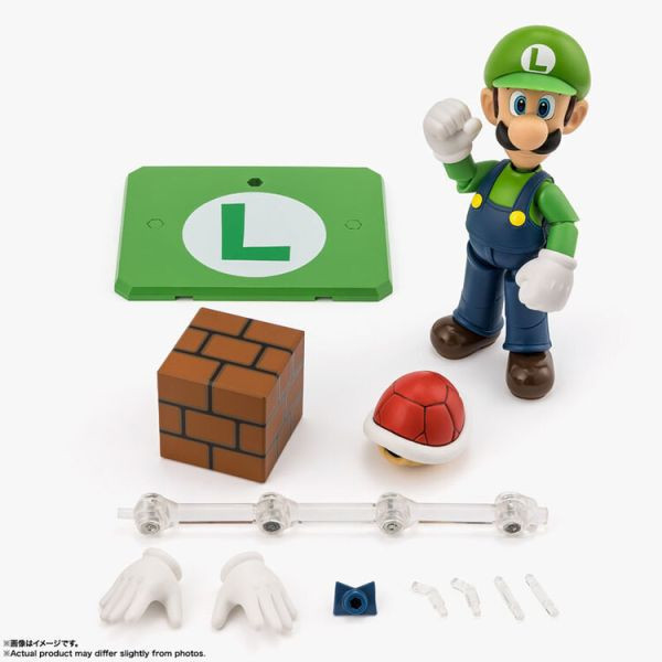 BANDAI S.H.Figuarts SHF 超級瑪利歐 路易吉 (Re:PACKAGE) 
