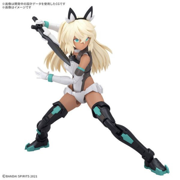 BANDAI 30MS 組裝少女輕作戰 SIS-H00 瑟絲緹耶 顏色C 組裝模型 
