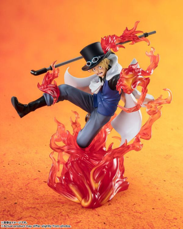 BANDAI FiguartsZERO 海賊王 航海王 超激戰 薩波 火拳 王手飛車 