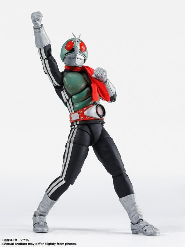 BANDAI S.H.F 真骨雕製法 假面騎士新1號 (榮光的昭和騎士) 