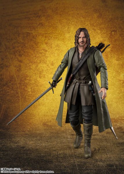 BANDAI S.H.Figuarts S.H.F 魔戒 亞拉岡 