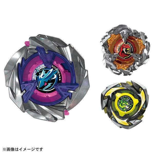 TAKARATOMY 戰鬥陀螺 X UX-15 鮫鯊狂鱗改造組 