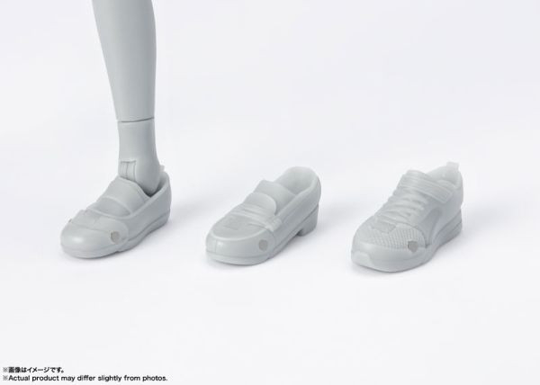 S.H.Figuarts SHF 素體君 學校生活 Edition DX SET Gray Color Ver. 