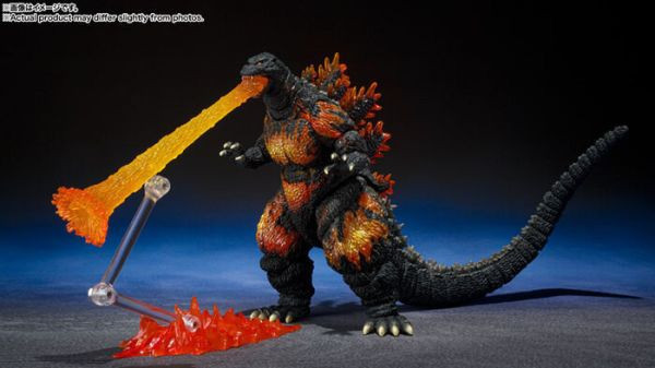 BANDAI S.H.MonsterArts 哥吉拉 1995 紅蓮哥吉拉 70周年特別記念Ver. 