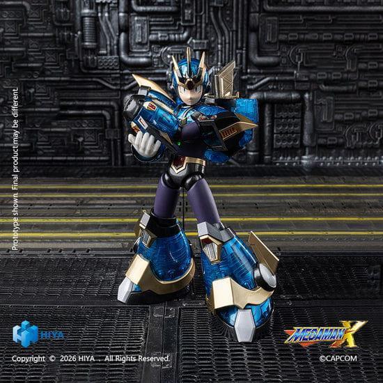 海雅 HIYA E.B.S. 無比例 15.5cm 洛克人X 艾克斯 究極裝甲ver. 可動 