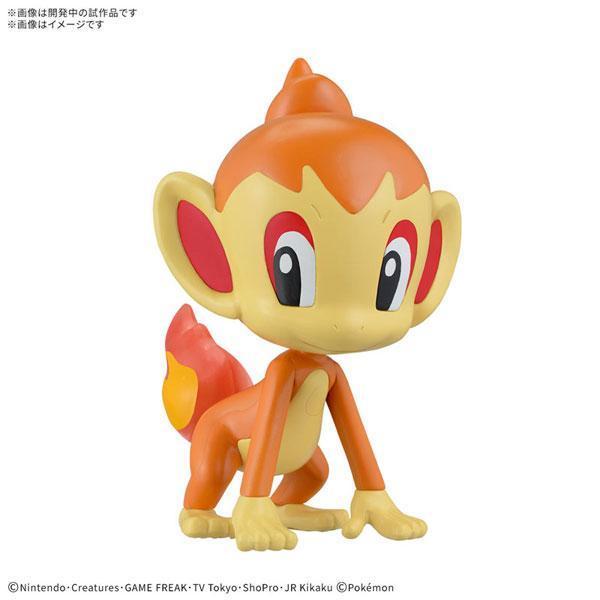 BANDAI Pokémon PLAMO 收藏集 快組版!! 29 小火焰猴 