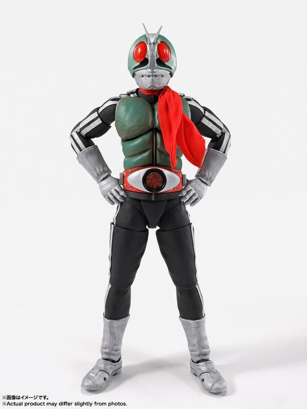 BANDAI S.H.F 真骨雕製法 假面騎士新1號 (榮光的昭和騎士) 