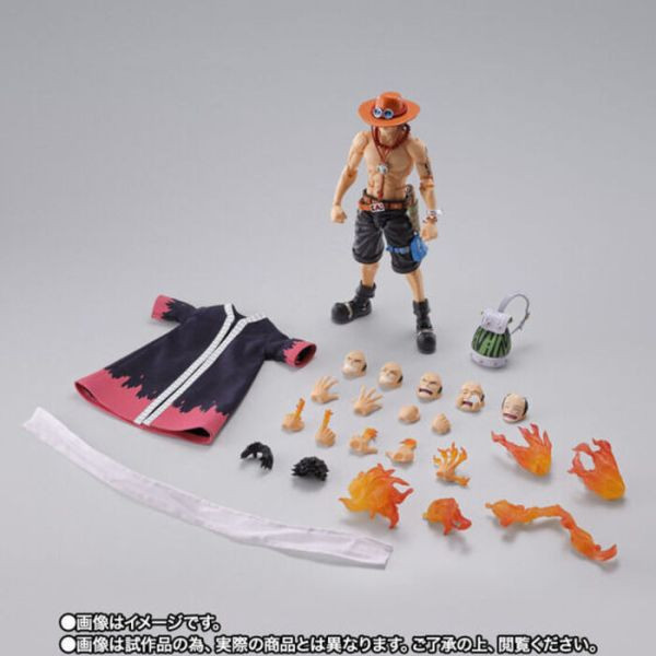 BANDAI S.H.Figuarts SHF 海賊王 波特卡斯 D 艾斯 火拳 