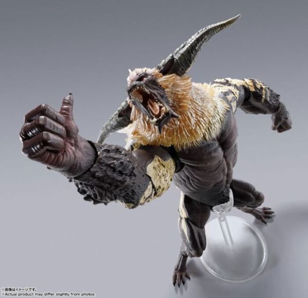 BANDAI S.H.MonsterArts SHM 魔物獵人 激昂金獅子 拉詹 