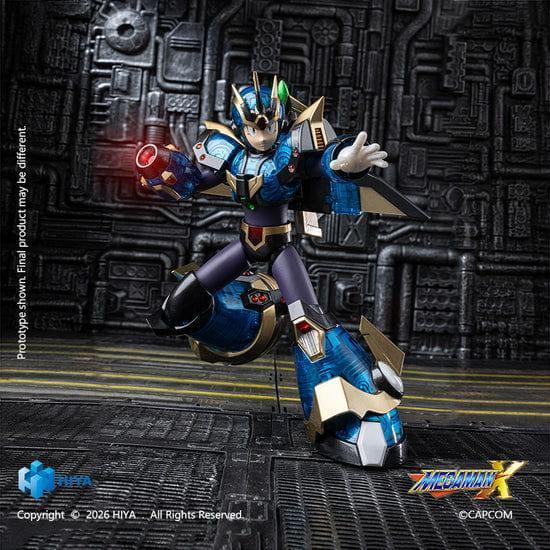 海雅 HIYA E.B.S. 無比例 15.5cm 洛克人X 艾克斯 究極裝甲ver. 可動 