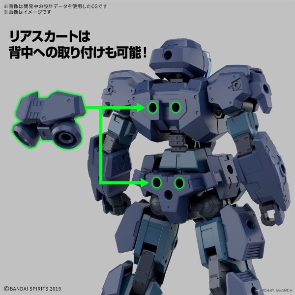 BANDAI 30MM 組裝模型輕作戰 1/144 eEXM-23 提克普羅托01 