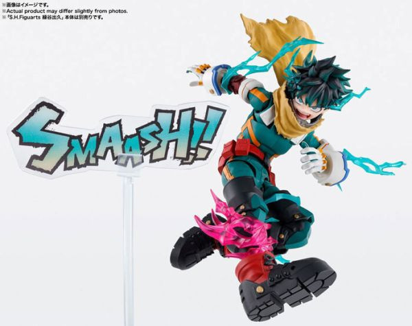 BANDAI S.H.Figuarts SHF 我的英雄學院 緑谷出久＆爆豪勝己 PLUS ULTRA 選用配件套組 