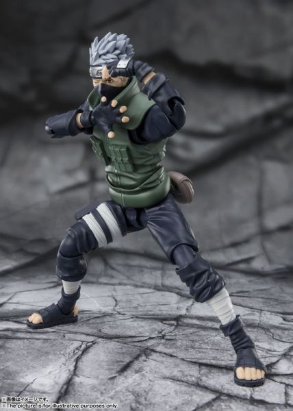 [再販] BANDAI S.H.Figuarts SHF 火影忍者 旗木卡卡西 威名遠撥的寫輪眼英雄 