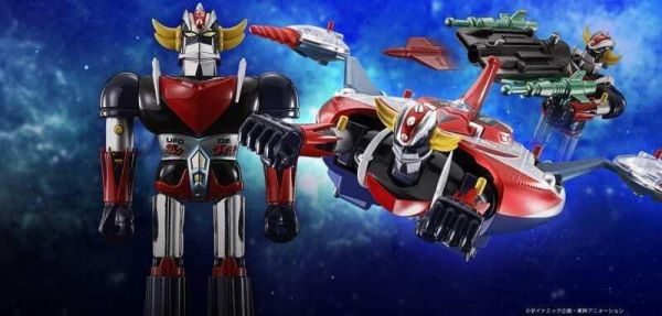 再販 BANDAI 超合金 DELUXE克雷飛天神＆UFO飛天神機 