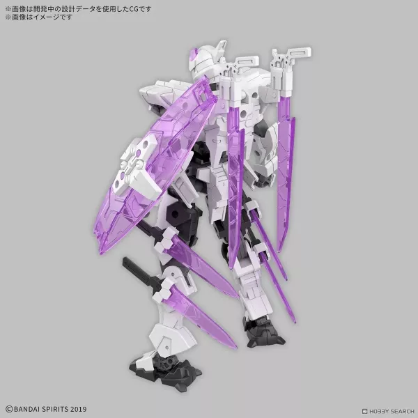 BANDAI 30MM 組裝模型輕作戰 1/144 EXM-X20A 列維尼克斯 (TYPE-A) 