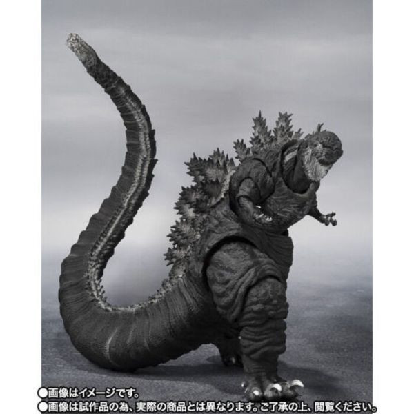 BANDAI S.H.MonsterArts 哥吉拉 (2016) 第4形態 黑白電影Ver. 