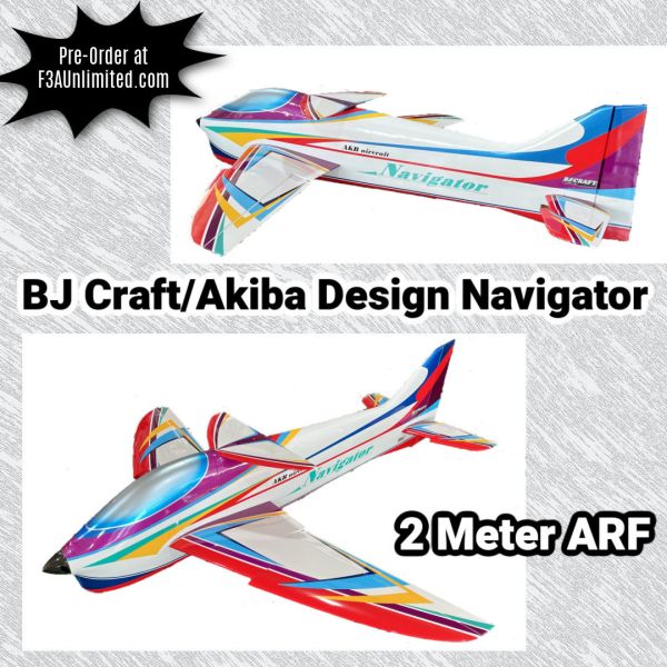 NAVIGATOR AKB AIRCRAFT 對應 2024年全新賽制設計 ARF F3A 標準競賽機 