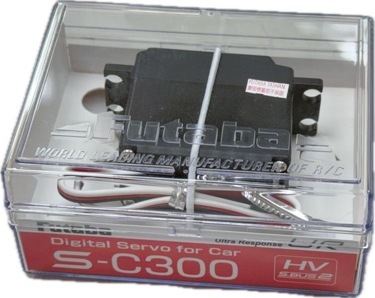FUTABA C300 電車專用UR伺服機 9.6kgs / 7.4v 
