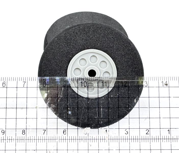 55mm 耐磨海綿輪胎 4mm 軸心 適用 1.5M ~ 2M 飛機 