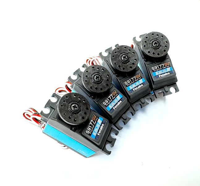 FUTABA 優惠套裝 DLPH-2 x 1  S9177SV x 4 集線分電器＋41kgs 高扭力伺服機 