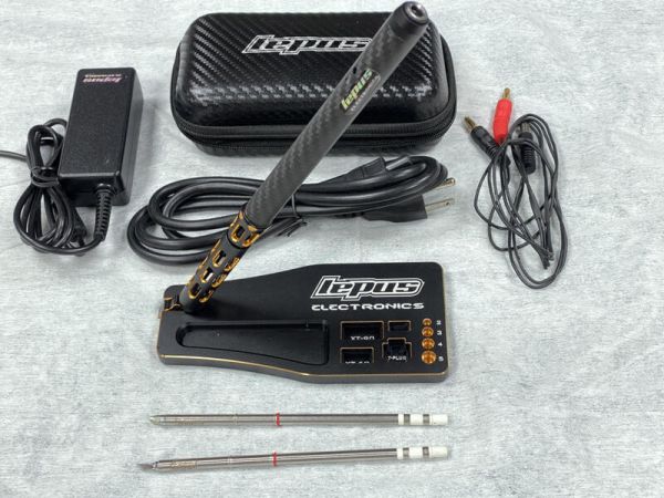Lepus 電子感應式恆溫烙鐵 急速升溫最高420度C 交直流雙用 碳纖維握把鋁合金結合座 省電安全 