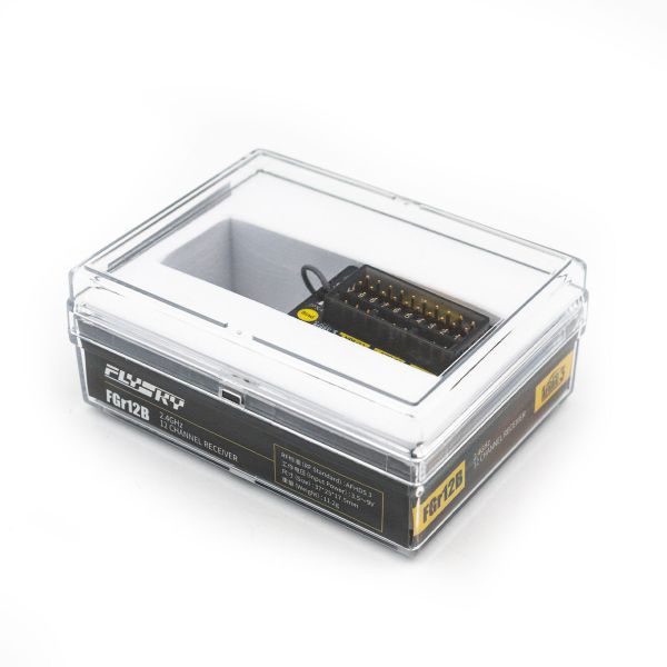 FlySky FGr12B ADFHS3車用雙向回傳2.4G增強型接收機 支援外掛偵測感應器及通道擴充功能 