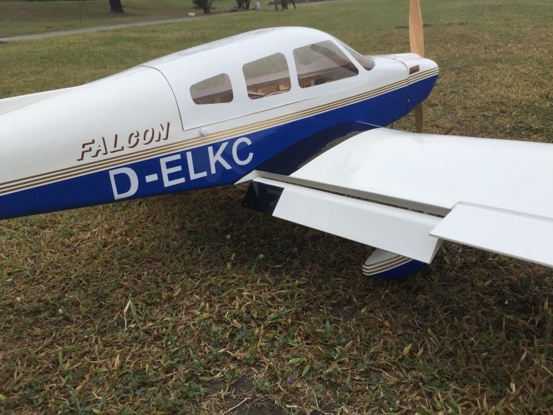 PA-28 50E 電動像真飛機 ARF 空機 