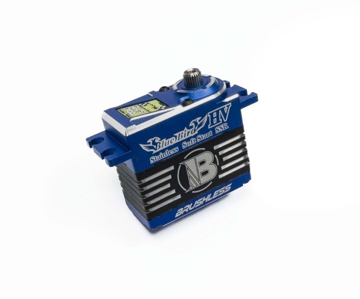 BLUE BIRD 青鳥科技 BLS-30A 高壓高扭力 35.7kgs / 8.4v 無刷伺服機 送 航模用鋁合金擺臂 