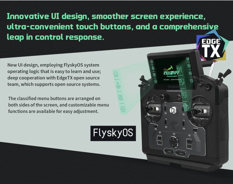 FLYSKY PL18 Ultra 多功能 航模 船模 車模 18動多功能遙控器 