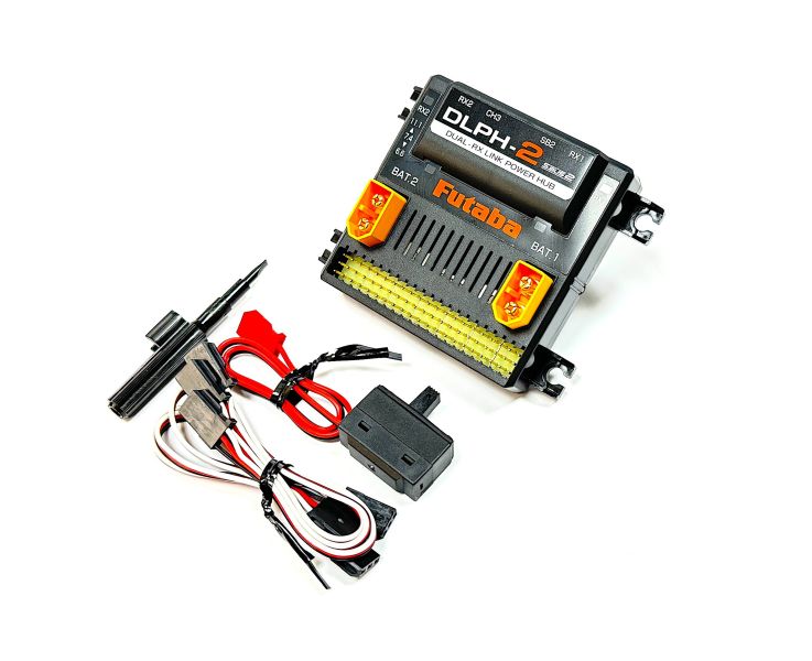 FUTABA 優惠套裝 DLPH-2 x 1  S9177SV x 4 集線分電器＋41kgs 高扭力伺服機 