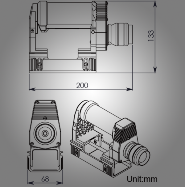 BLUE BIRD 青鳥精密科技 大扭力汽油引擎啟動器 41Kgs／12v  超大扭力 再大的引擎也沒問題 