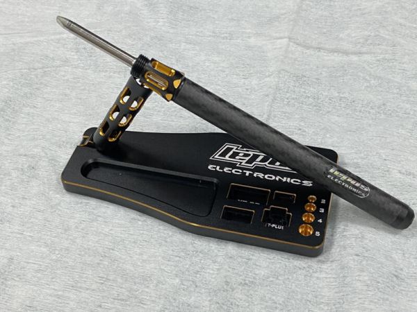 Lepus 電子感應式恆溫烙鐵 急速升溫最高420度C 交直流雙用 碳纖維握把鋁合金結合座 省電安全 