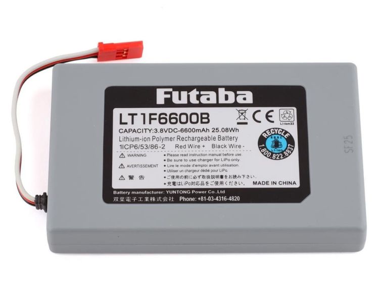 FUTABA LIPO LT1F6600B 32MZ遙控器專用原廠電池 