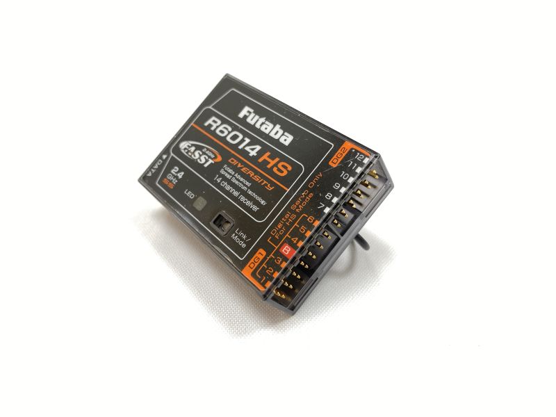 FUTABA R6014HS 最穩定的2.4G Fasst接收機 台灣公司貨 NCC 認證 