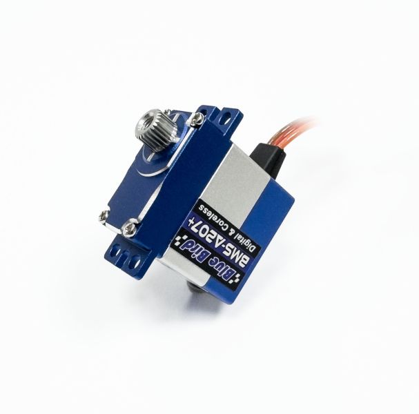 BLUE BIRD 青鳥科技 BMS-207A 高壓高扭力 8.4v / 10.3Kgs 小型伺服機 適用1.6M ~ 1.8M 噴射、導風扇、像真機、58” 3D 飛機 台灣製品 