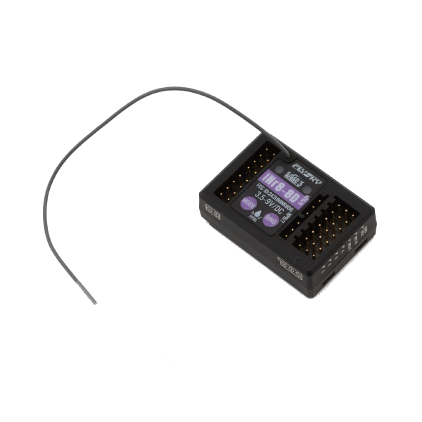 FLYSKY AFHDS 2.4G INr8-8D 燈控接收機 內建燈光控制 遙控器設定就可以開關燈光 