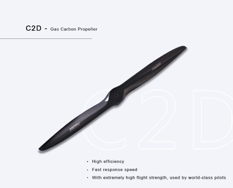 FALCON C2D 23” 汽油動力專用碳纖維螺旋槳 多種尺寸 