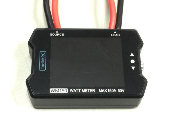 ToolKitRc WM150 功率計 代替遙控器訊號 偵測最大50V150A 3000W 範圍 