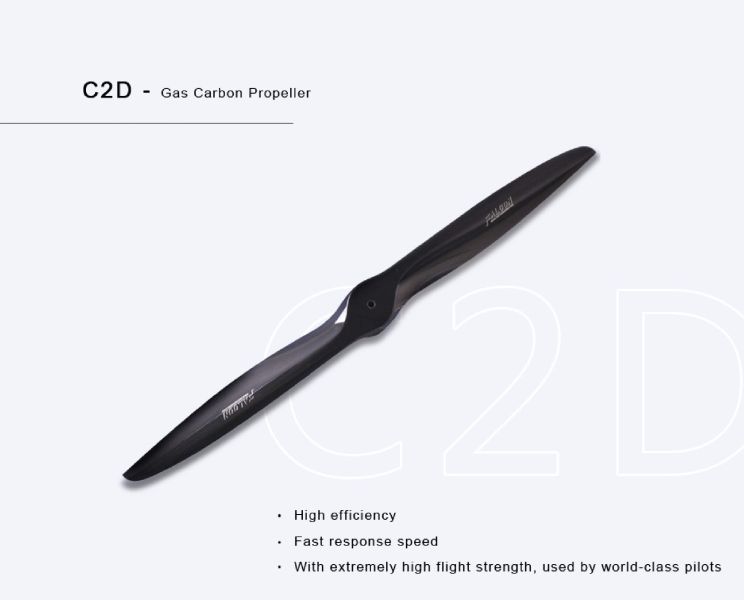 FALCON C2D 24” x 9” 汽油動力專用碳纖維螺旋槳 多種尺寸 