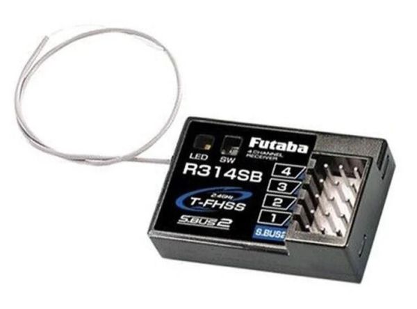 FUTABA 4PM Plus 車用槍型2.4G遙控器 雙接收版 附R334SBSx2 