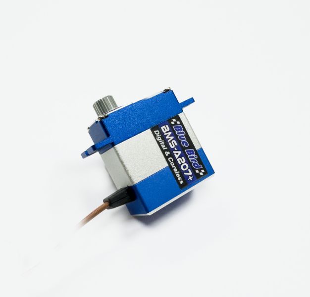 BLUE BIRD 青鳥科技 BMS-207A 高壓高扭力 8.4v / 10.3Kgs 小型伺服機 適用1.6M ~ 1.8M 噴射、導風扇、像真機、58” 3D 飛機 台灣製品 