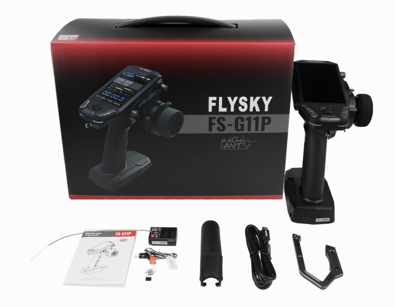 FLYSKY 2025 全新產品 FS-G11P 車用槍型遙控器 ANT 系統信號模式 