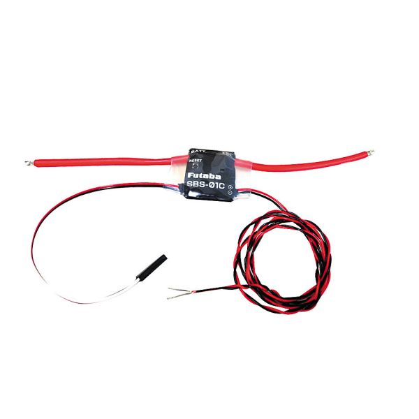 FUTABA SBS-01C 電流 電壓 消耗電量 感應器 測定電圧：0〜70V 測定電流：0〜150A 